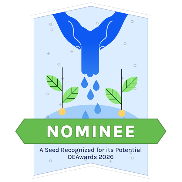 2026 Open Education Award for Excellence Nominee badge