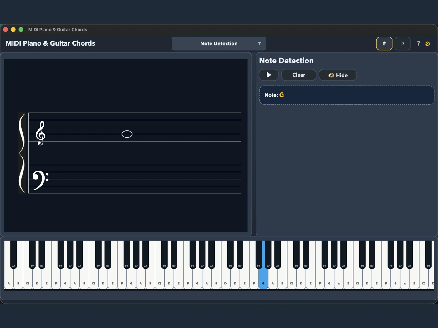 Note detection
